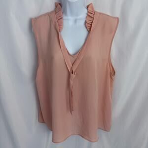 Elle Sleeveless Blouse Size X-Large